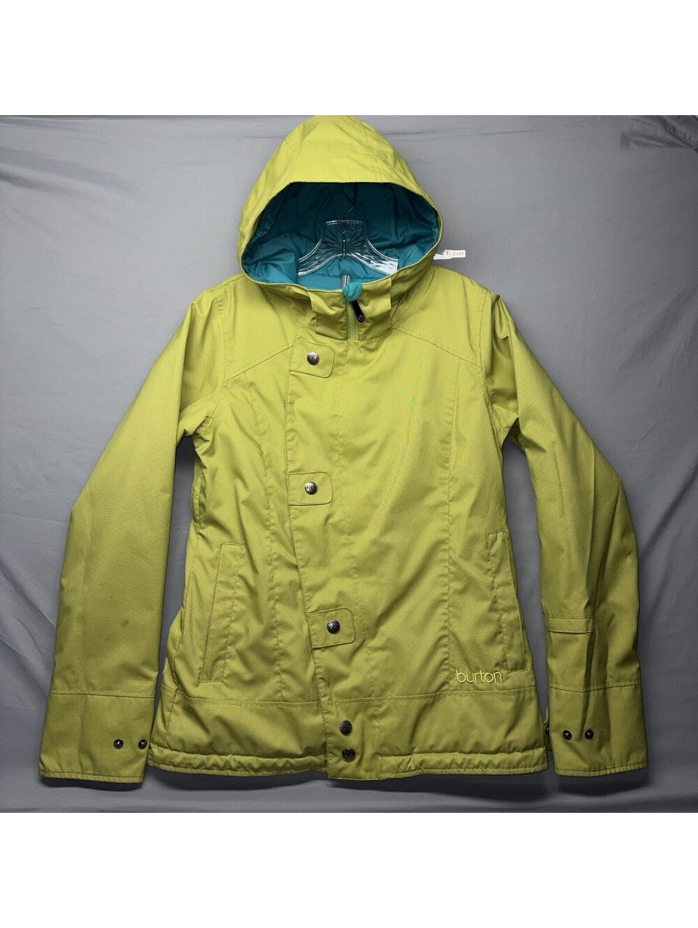 Burton Dryride Parallel Jacket Girls Large Hooded Ski Snowboard Winter Coat